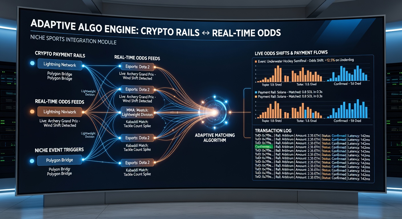 Echtzeit-Algorithmen optimieren Zahlungen bei sich ändernden Quoten in Nischensport-Events