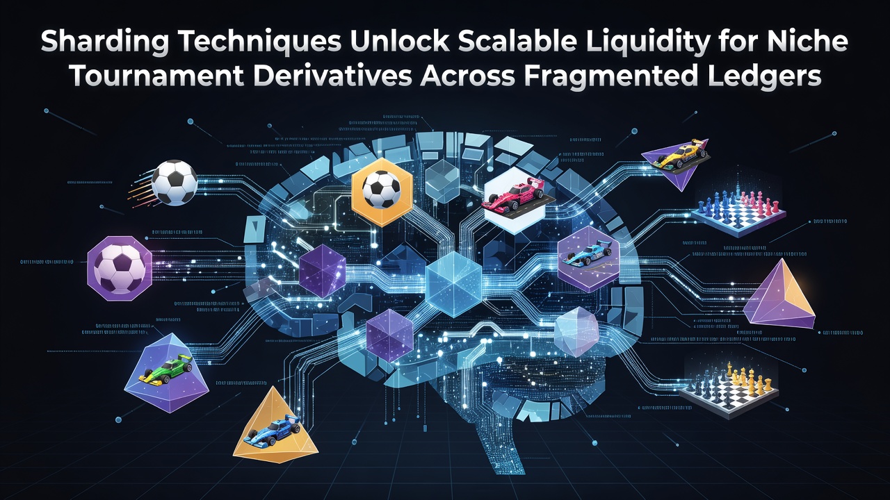 Sharding-Techniken in fragmentierten Blockchain-Ledgers für skalierbare Derivate-Liquidität