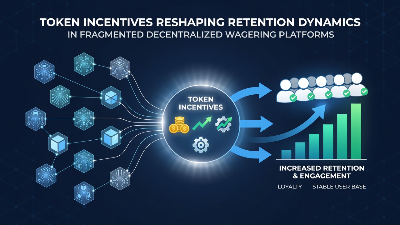 Visualisierung von Retention-Dynamiken und Token-Mechanismen in dezentralen Wettumgebungen