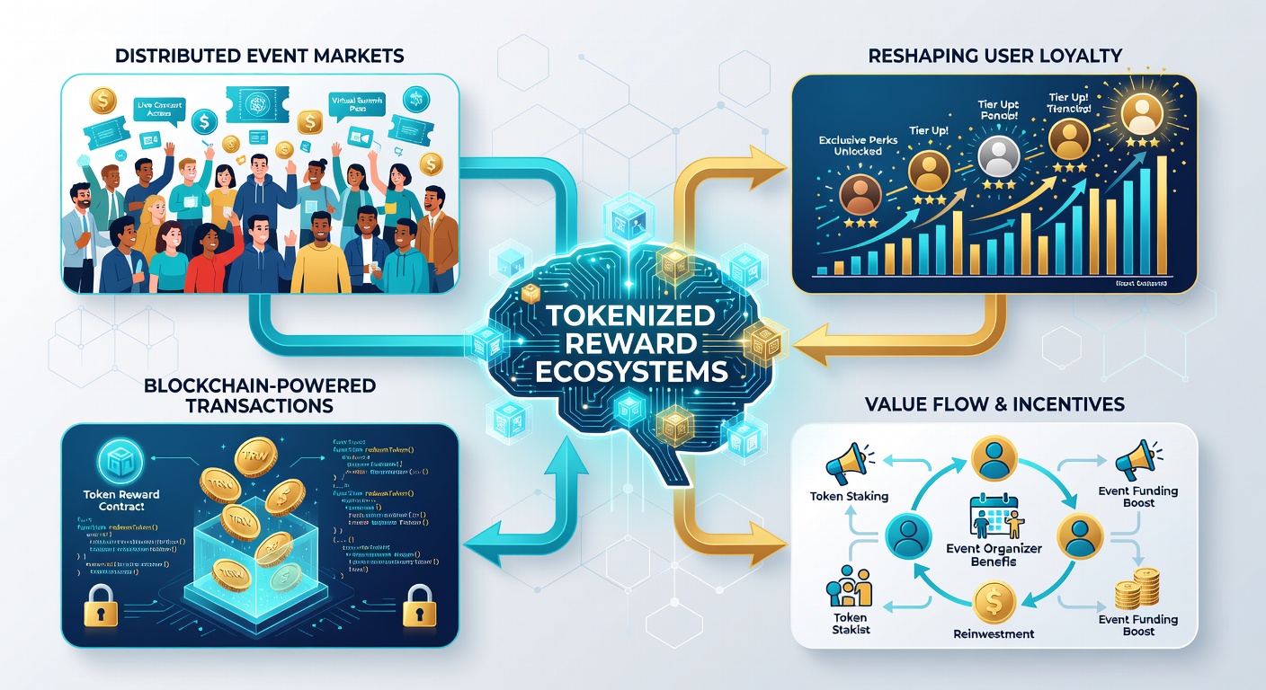 Darstellung von Nutzerloyalität durch Token in dezentralen Event-Märkten mit Blockchain-Elementen